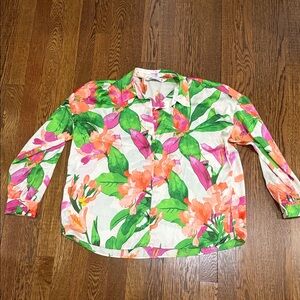 Zara Multicolor Floral Blouse